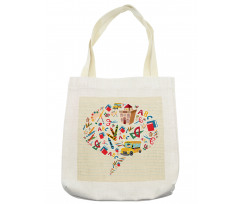 Speech Bubble from Tools Tote Bag