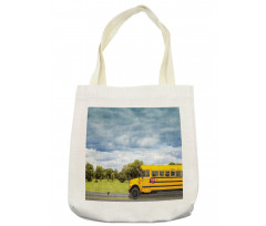 Country Road Morning Tote Bag