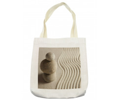 Balanced Rocks Wavy Pattern Tote Bag