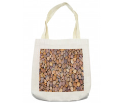 Flat and Silky Rocks Earthy Tote Bag