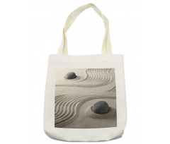 Coastal Theme on Sand Grains Tote Bag