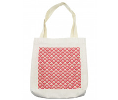 Hearts with Ornaments Tote Bag