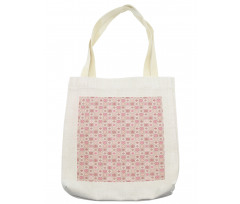 Quatrefoil Medieval Motif Tote Bag