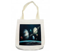 Planets of the Solar System Tote Bag