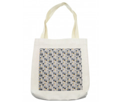 Contemporary Rounds Motif Tote Bag