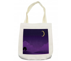 Nightfall with the Moon Tote Bag