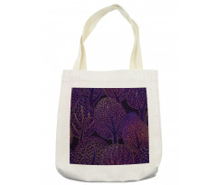 Forest Colorful Pattern Tote Bag