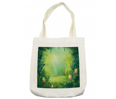 Cartoon Vivid Scene Tote Bag