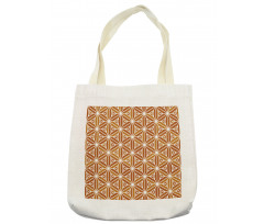 Pyramid Like Joined Ends Tote Bag