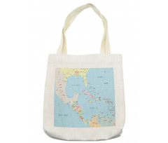 Caribbean Islands Tote Bag