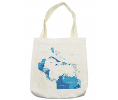 Detailed Mapping Tote Bag