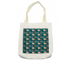 Hexagons in Various Prints Tote Bag