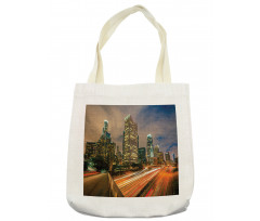 Los Angeles in Motion Blur Tote Bag