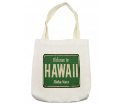 Welcome to Hawaii Vintage Tote Bag