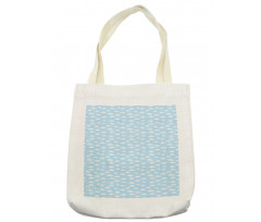 Clear Sky Fluffy Clouds Tote Bag