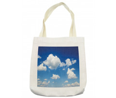 Fluffy Cloudscape Daylight Tote Bag