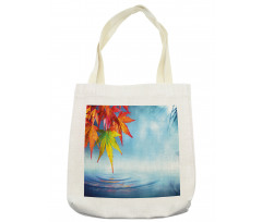 Water Dripping on Lake Tote Bag