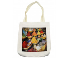 Colorful Kitchen Ingredients Tote Bag