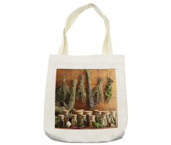 Flavorful Herbs and Peppers Tote Bag