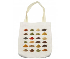 Powder Ingredients and Names Tote Bag