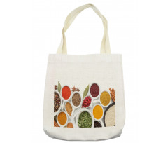 Overview of Colorful Aromas Tote Bag