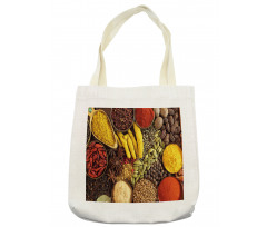 Traditional Herbs in Bowls Tote Bag