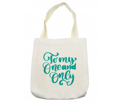 Vibrant Wording Tote Bag