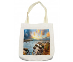 Ocean Coast at Sunrise View Tote Bag