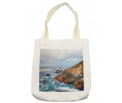 Garrapata Beach Rocky Coast Tote Bag