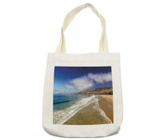 Pacific Coastline Beach Tote Bag