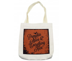 Halloween Theme Tote Bag