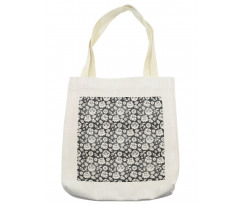 Nostalgic Monochrome Tote Bag