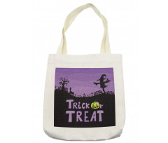 Halloween Trick or Treat Tote Bag