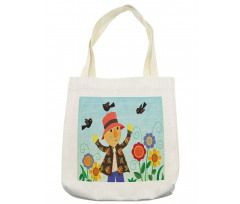 Rustic Scene Bird Friends Tote Bag