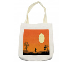 Scary and Bats Tote Bag