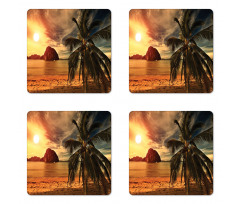 Havana Seashore Sunny Coaster Set Of Four