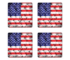 Fourth of July Day National Coaster Set Of Four