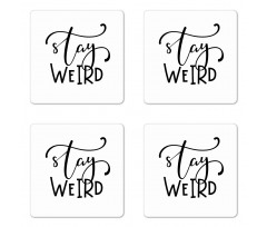 Be True to Who You Are Coaster Set Of Four