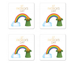 Leprechaun Hat Coaster Set Of Four