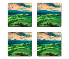 Tuscany Rolling Hills Coaster Set Of Four