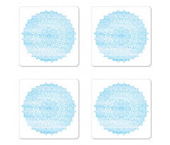 Aquarell Flowers Art Coaster Set Of Four