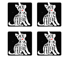 Puppy Lover Buddy Coaster Set Of Four