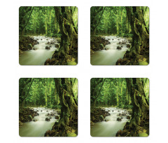 Selangor State Malaysia Coaster Set Of Four