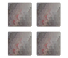 Rectangular Shape Coaster Set Of Four