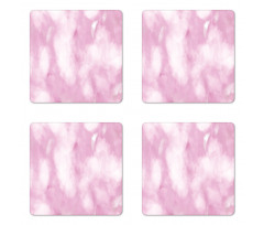 Tender Pinkish Coaster Set Of Four