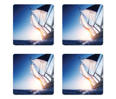 Sail Boat Adventure Sea Coaster Set Of Four