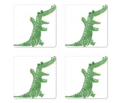 Funky Creature Laughing Coaster Set Of Four