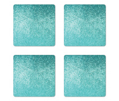 Polka Dot Pattern Coaster Set Of Four