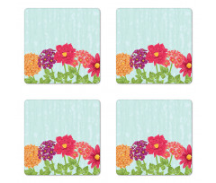 Botanical Coaster Set Of Four