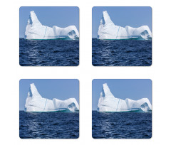 Oceanic Frigid Scenery Coaster Set Of Four